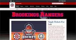 Desktop Screenshot of brookingsrangers.com