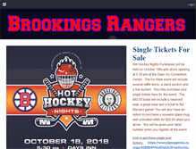 Tablet Screenshot of brookingsrangers.com